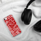 igetzbuzy red splat iPhone Case