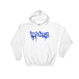 Igetzbuzy Blue Camo Drip Hoodie