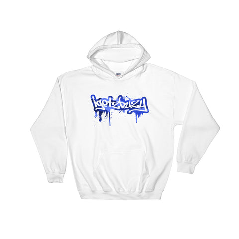 Igetzbuzy Blue Camo Drip Hoodie