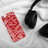 igetzbuzy red splat iPhone Case