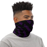 igetzbuzy Purple Lux Print Neck Gaiter