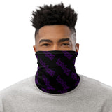 igetzbuzy Purple Lux Print Neck Gaiter