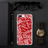 igetzbuzy red splat iPhone Case