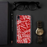 igetzbuzy red splat iPhone Case