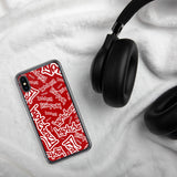 igetzbuzy red splat iPhone Case