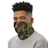 Igetzbuzy camo green lux print Neck Gaiter