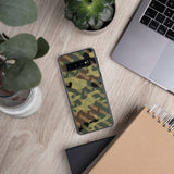 igetzbuzy green camo lux print Samsung Case