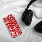 igetzbuzy red splat iPhone Case