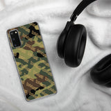 igetzbuzy green camo lux print Samsung Case