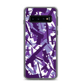 Igetzbuzy Blicky Purple Camo Samsung Case