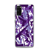 Igetzbuzy Blicky Purple Camo Samsung Case