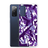 Igetzbuzy Blicky Purple Camo Samsung Case