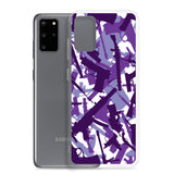 Igetzbuzy Blicky Purple Camo Samsung Case